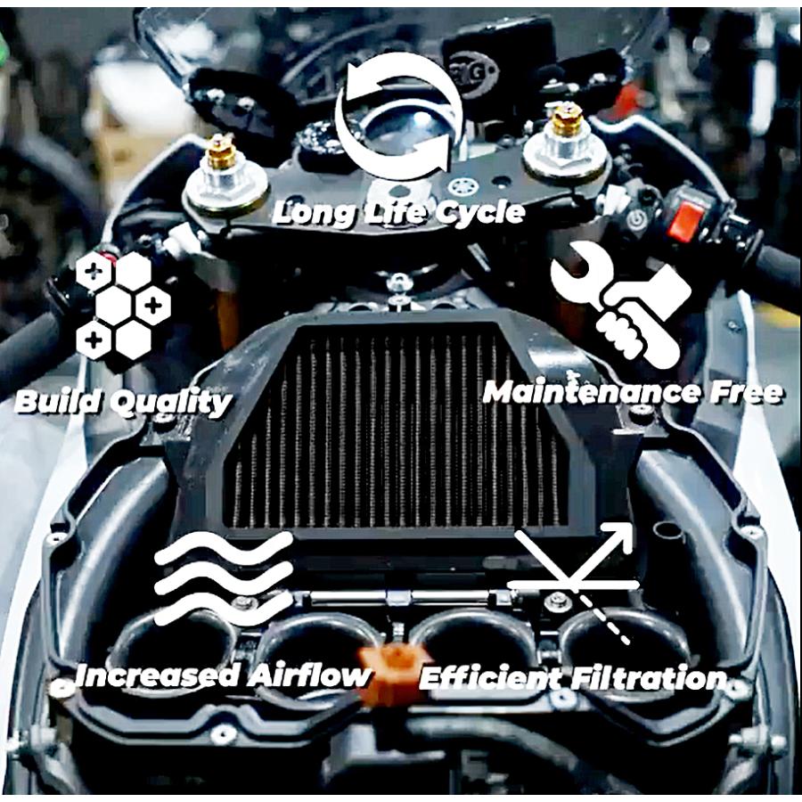 スプリントフィルター【PM203S F1-85】※レース専用※ ホンダ CB1000R[SC80] (18-) 純正交換タイプ乾式高効率エア ...