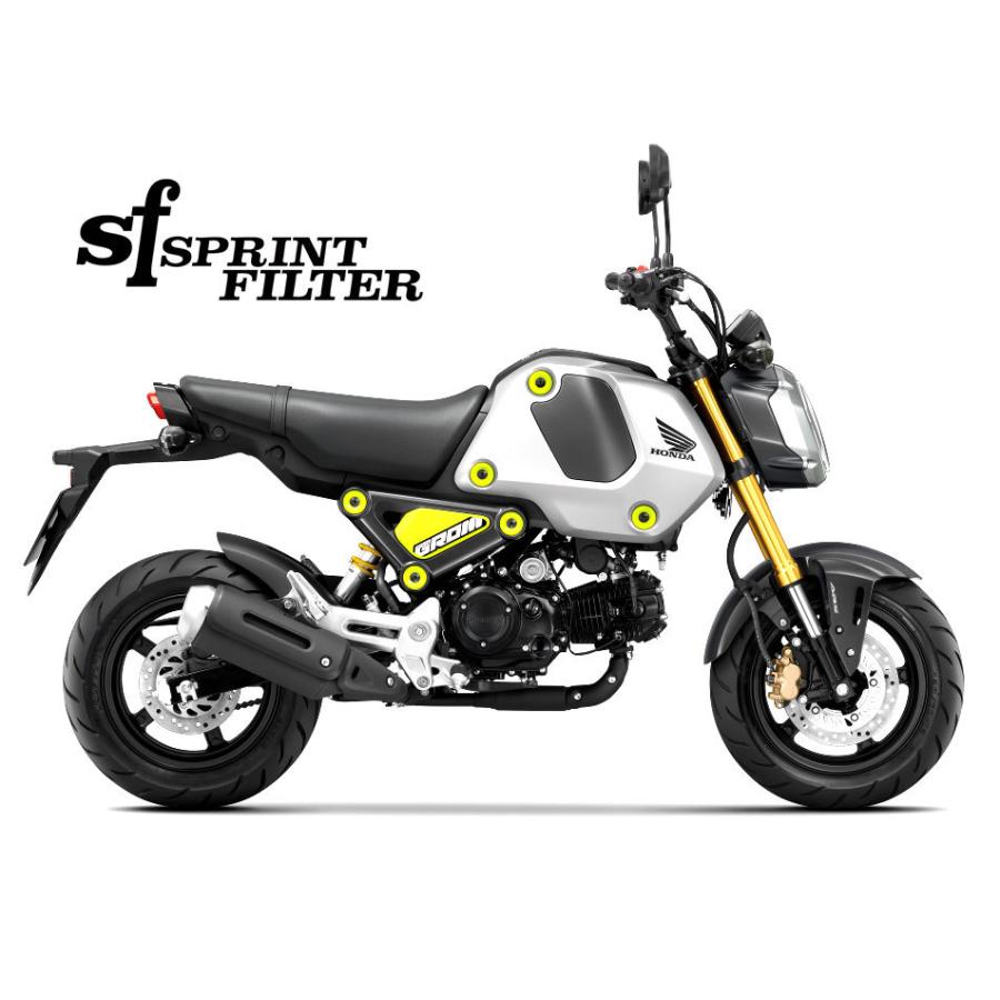 スプリントフィルター【SM224S】ホンダ GROM(グロム),MSX125[JC92-](21-) 純正交換タイプ　乾式エアフィルター | ブランド登録なし | 01