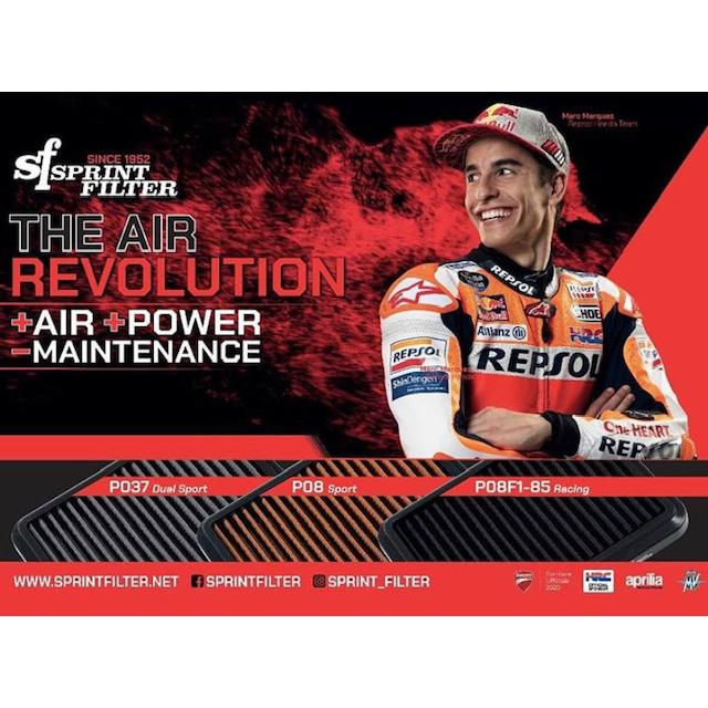 スプリントフィルター【SM224S】ホンダ GROM(グロム),MSX125[JC92-](21-) 純正交換タイプ　乾式エアフィルター | ブランド登録なし | 06