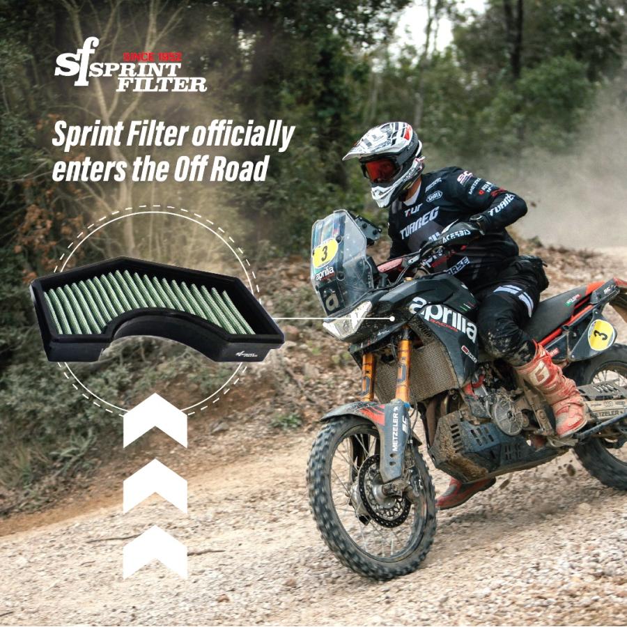 スプリントフィルター【SM240S-WP】※はっ水※ アプリリア TUAREG660(22-)純正交換タイプ乾式エアフィルター apriliaトゥアレグの画像