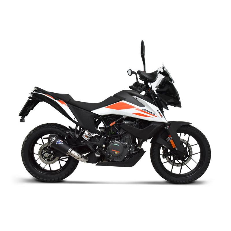 TERMIGNONI KTM 390アドヴェンチャー 【2020~】 スリップオンサイレンサー・ブラックチタン・コニカル・タイプ　(KT23094SO09)