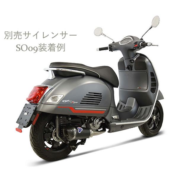 TERMIGNONI:PIAGGIO VESPA GTS 250/300 <2021>用エキゾーストパイプKIT(別売：テルミニョーニサイレンサー専用）＊サイレンサーは付属しません｜garudaonlinestore｜12