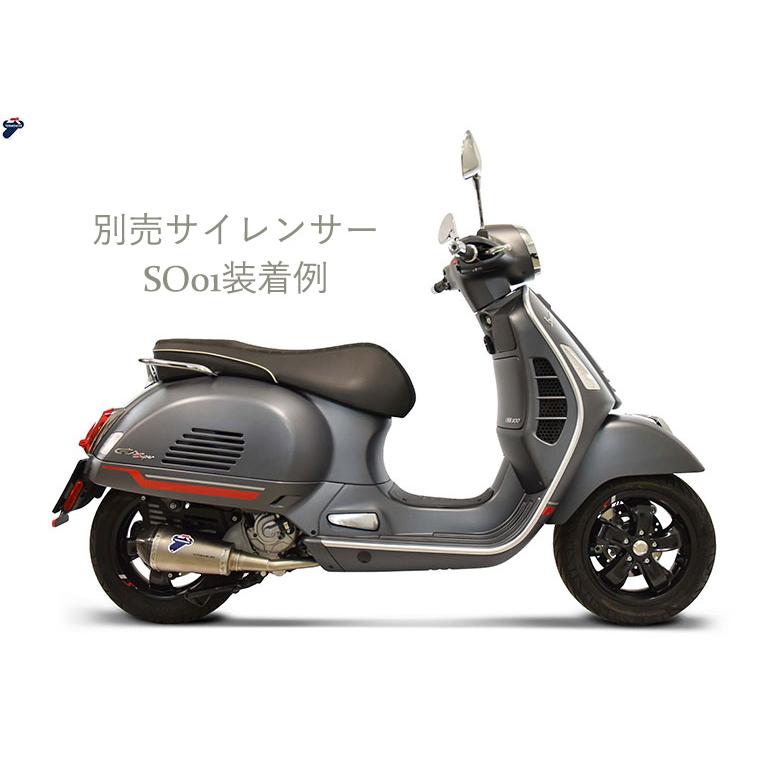 TERMIGNONI:PIAGGIO VESPA GTS 250/300 <2021>用エキゾーストパイプKIT(別売：テルミニョーニサイレンサー専用）＊サイレンサーは付属しません｜garudaonlinestore｜06