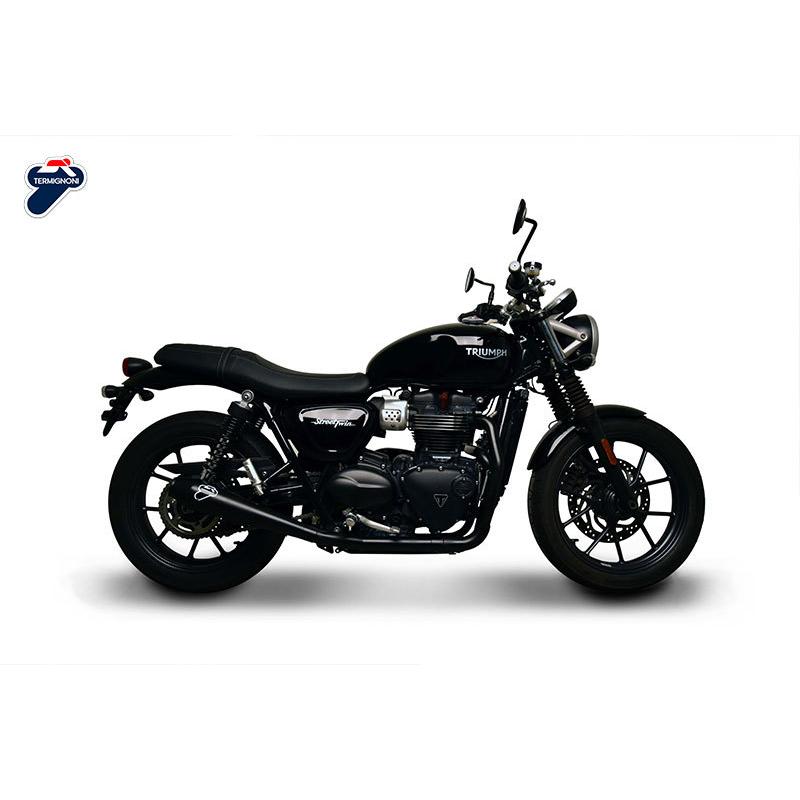 TERMIGNONI:TRIUMPH_STREET TWIN<'16-20>フルエキゾーストKIT_2X1 STR｜garudaonlinestore