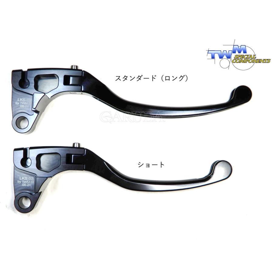 LKS02】 TWM 可倒式クラッチレバー Kawasaki ZX-10R/RR(21-) LKS02