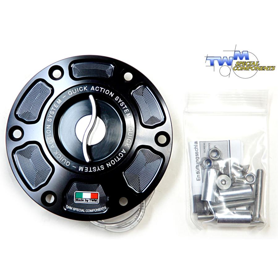 TWMレーシング　クイックタンクキャップ TKPR01 TWMタンクキャップ/KAWASAKI 7穴用/クイックTYPE : GARUDA