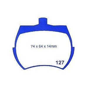 ローバー・ミニ用等 ROVER Mini DP4127：EBC フロント・ブレーキパッド