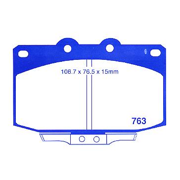 マツダ　RX-7 FC.FD　等 フロント用　 DP5763：EBC　ブレーキパッド【BlueStaff】｜garudaonlinestore｜02