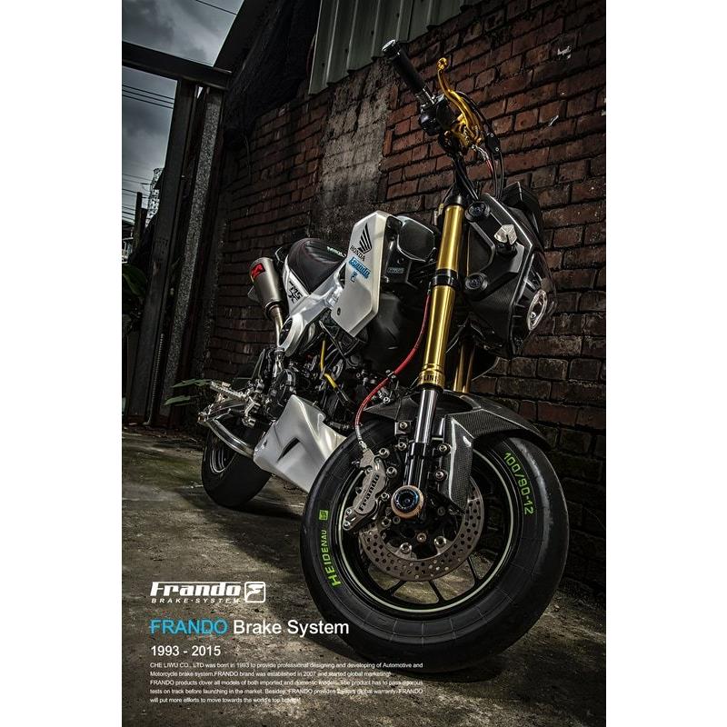 Frando 在庫限り フランド F101Racing 4POT CNC削り出し鍛造 Frando 在庫限り フランド F101Racing 4POT CNC削り出し鍛造