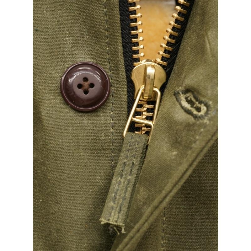 Dehen 1920(デーヘン) N-1 デッキ ジャケット オリーブ メンズ Loden / Gold アメリカ製 Deck Jacket｜garyu｜04