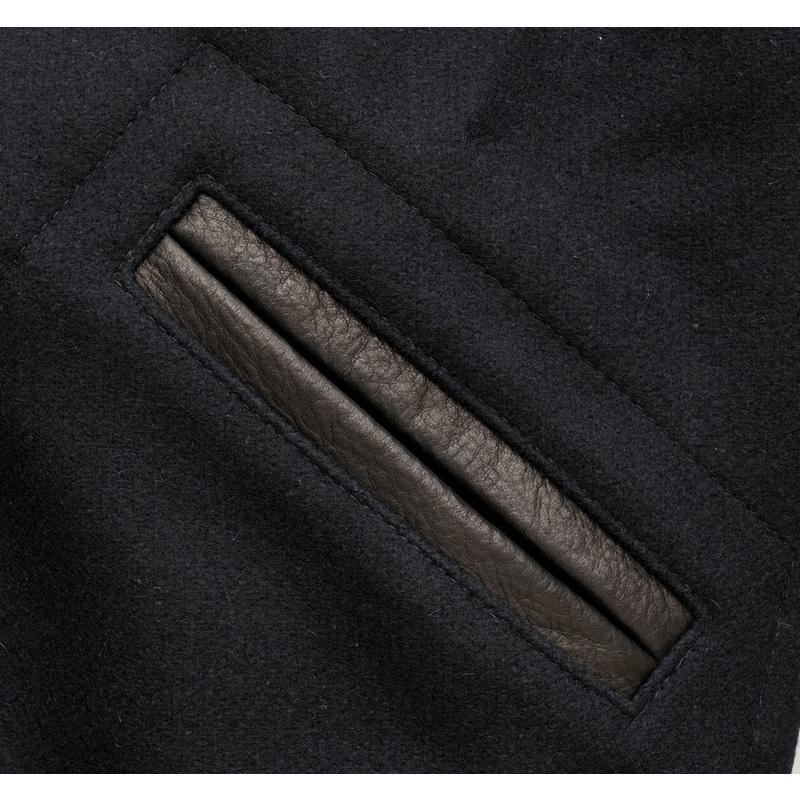 Dehen 1920(デーヘン) バーシティ ジャケット レザー スリーブ