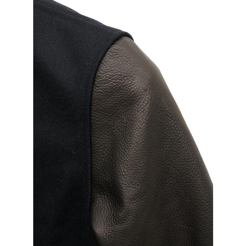 Dehen 1920(デーヘン) バーシティ ジャケット レザー スリーブ