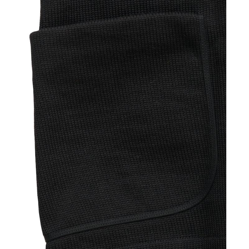 Dehen 1920(デーヘン) ウール ユーティリティ ベスト ブラック メンズ Knit Utility Vest Black 