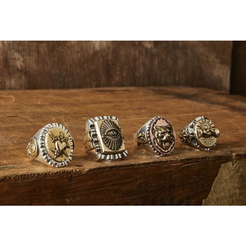 ★カン・ダニエル 着用★HYERES LOR★HAPPINESS SILVER RING W ☆カンダニエル着用☆【Hyeres lor】☆Happiness Silver Rin.g