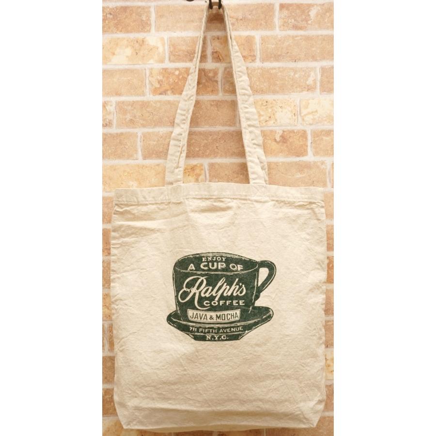 (ラルフローレン) Ralph Lauren ラルフズコーヒー トートバッグ Ralph's Coffee Tote Bag｜garyu