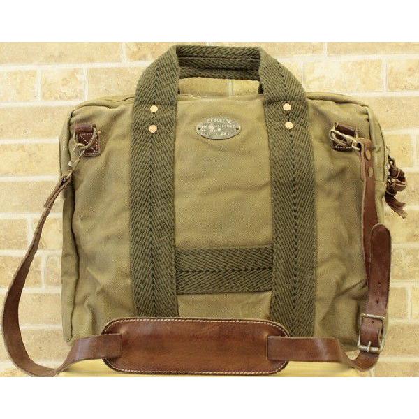 ラルフローレン / Ralph Lauren ミリタリー ショルダーバッグ レザー 