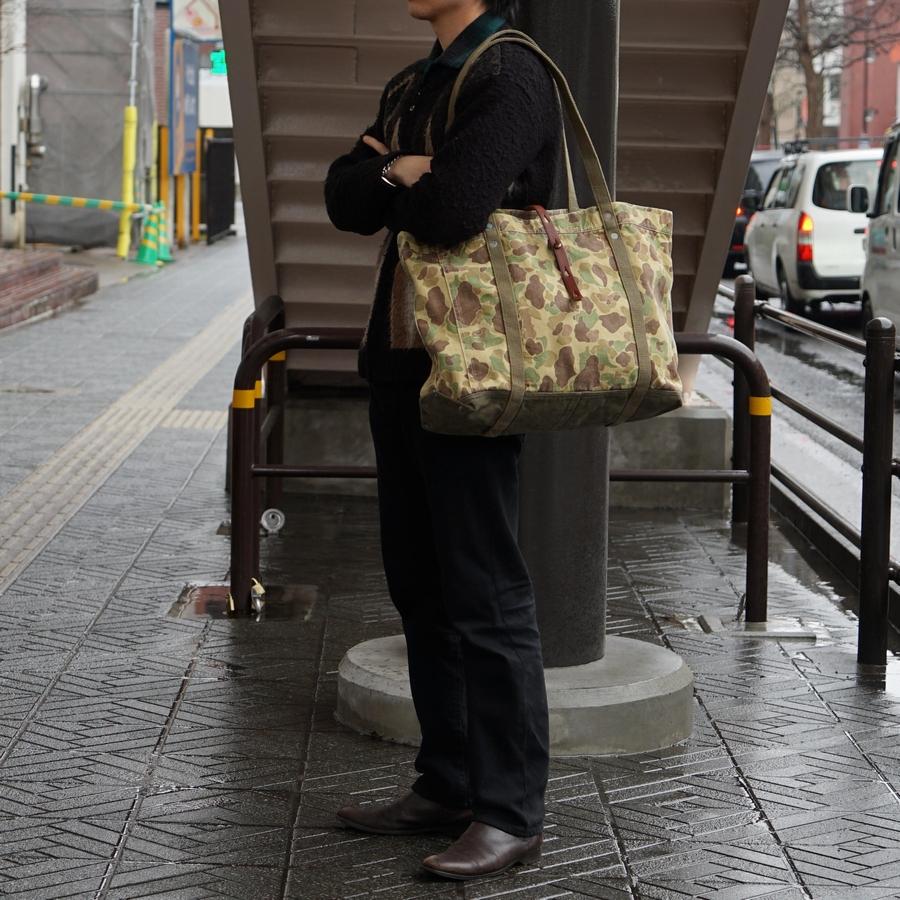 RRL Ralph Lauren (ダブルアールエル) カモ ツイル トート RRL Ralph Lauren (ダブルアールエル) カモ ツイル トート