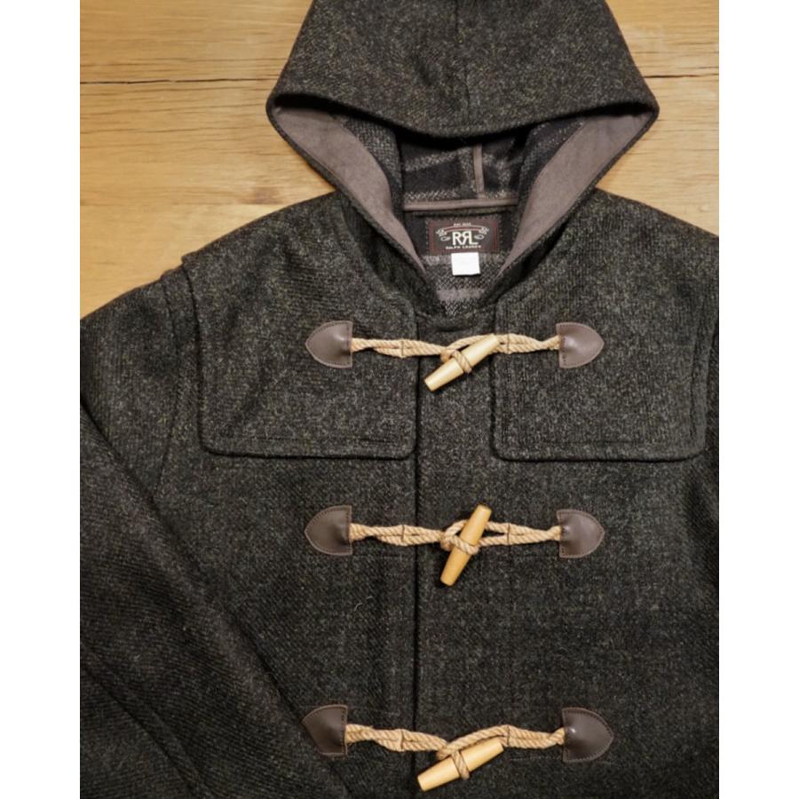 (ダブルアールエル) RRL ダブルフェイスド ウール Teller ダッフル コート チャコール メンズ Double-Faced Wool  Duffel Coat