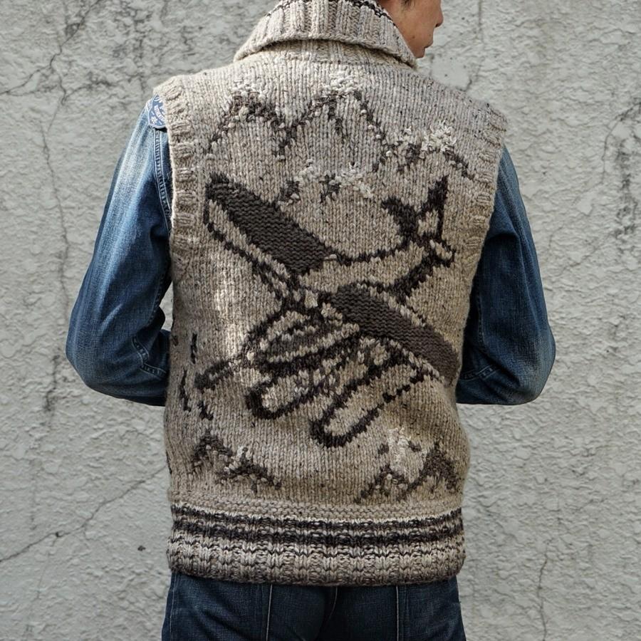 ダブルアールエル Rrl ハンドニット セーター ベスト 手編み メンズ Hand Knit Sweater Vest Rrlhndntvst Garyu 通販 Yahoo ショッピング