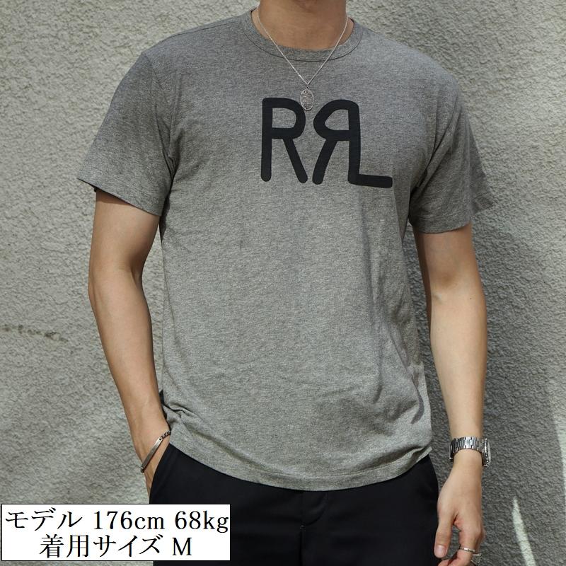 Ralph Lauren RRL ダブルアールエルグレー Tシャツ M