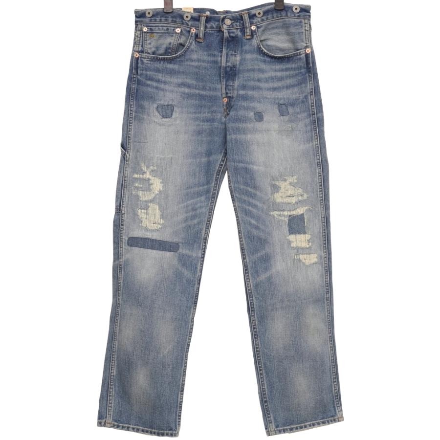 RRL Ralph Lauren (ダブルアールエル) リペア加工 バックル RRL Ralph Lauren (ダブルアールエル) リペア加工 バックル