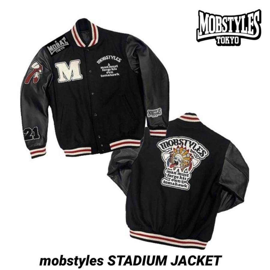 mobstyles モブスタイルス スタジアムジャケット スタジャン MOBSTYLES