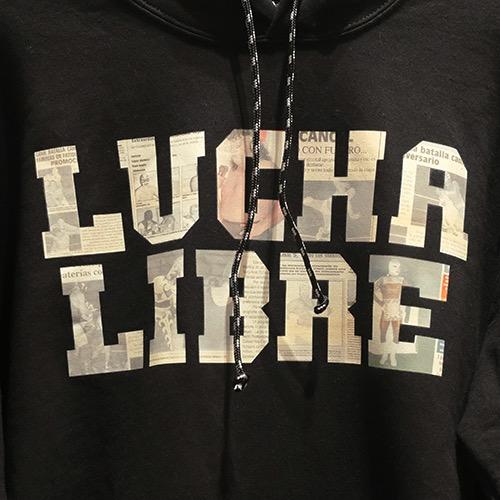 HAOMING ハオミン プルオーバーパーカー Lucha article Hoodie｜ブラック｜garyujp｜03