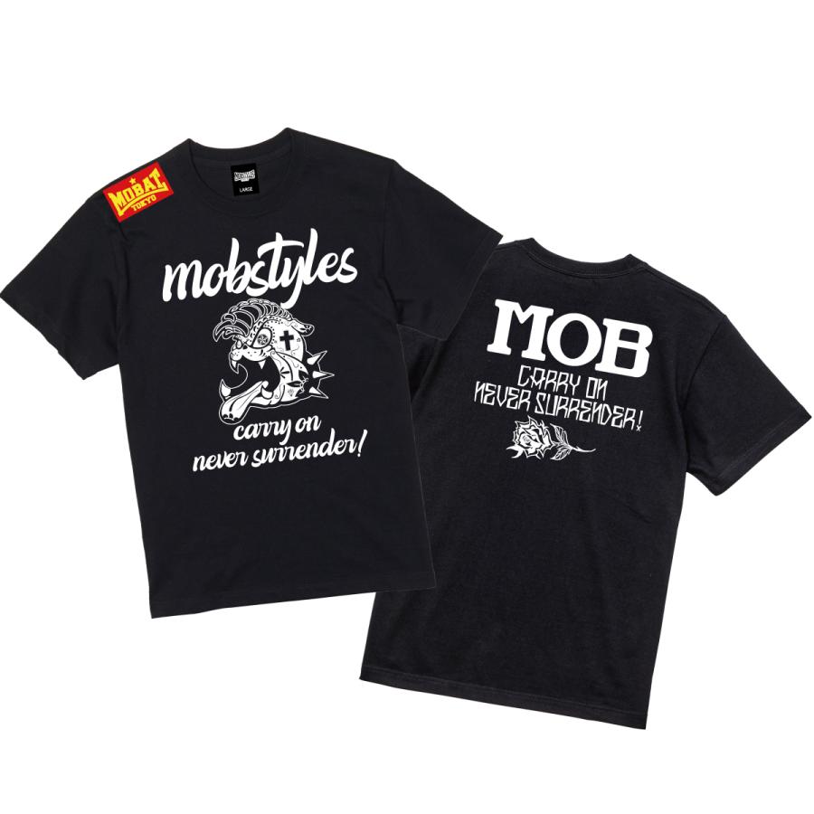 mobstyles モブスタイル Tシャツ 半袖 ドライメッシュ SUGAR BULL DRY Tee （2カラー）｜garyujp｜02