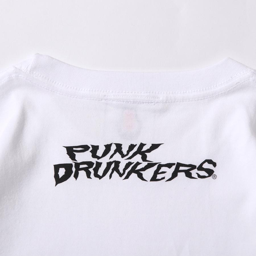 予約7月入荷 PUNK DRUNKERS パンクドランカーズ Tシャツ あいつポケTEE（2カラー）｜garyujp｜09