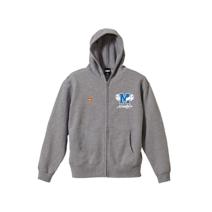 MOBSTYLES（モブスタイル） ジップアップパーカー ジップフーディ