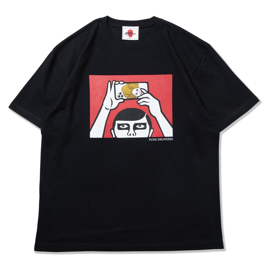 パンクドランカーズPUNK DRUNKERS Tシャツ　デヴィ夫人ステッカー Amazon.co.jp: パンクドランカーズPDSxデヴィスカルノ 夫人
