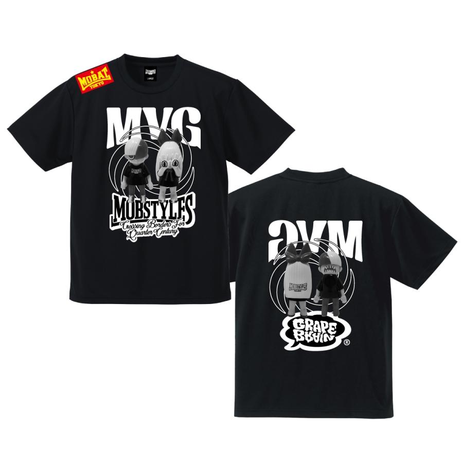 MOBSTYLES（モブスタイル） ×GRAPE BRAIN Tシャツ 半袖 コットン MVG