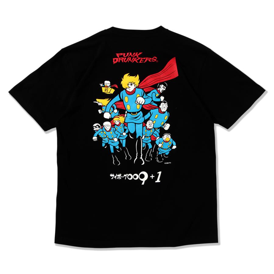 パンクドランカーズ KOFコラボTシャツ 新品未使用 PUNK DRUNKERS（パンクドランカーズ） 予約6月入荷 x サイボーグ009