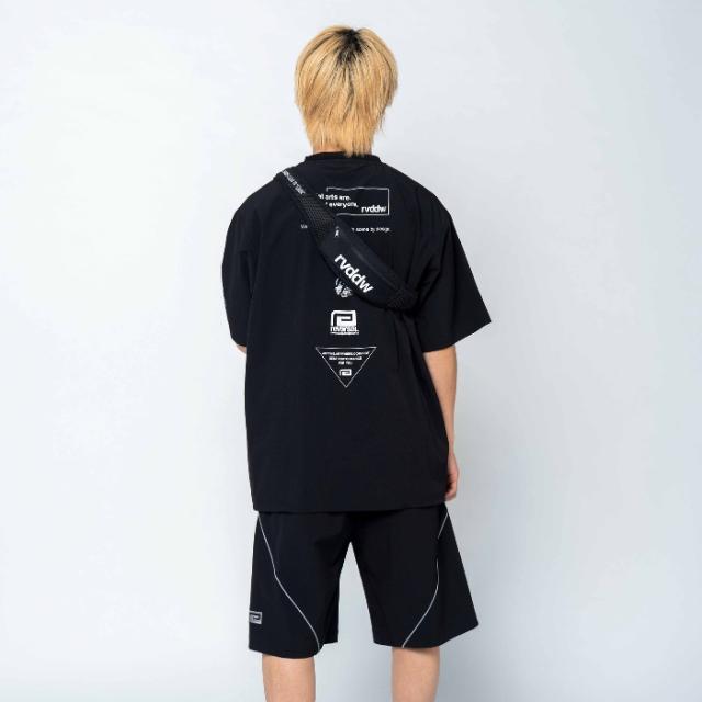 reversal（リバーサル） ナイロン セットアップ 半袖 ハーフパンツ
