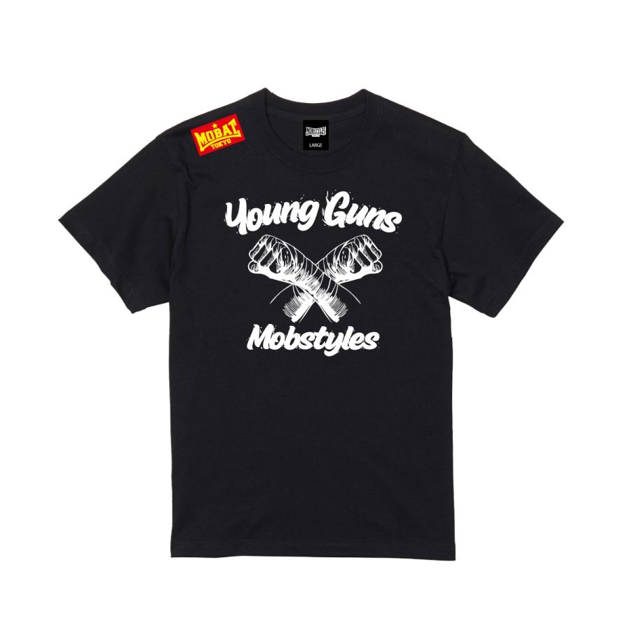 mobstyles モブスタイル Tシャツ ドライ 半袖  YOUNG GUNS DRY Tee（2カラー）の画像