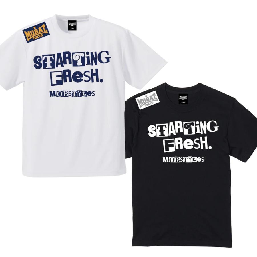 モブスタイル　シャツ MOBSTYLES（モブスタイル） Tシャツ ドライ 半袖 PUNKS DRY Tee（2