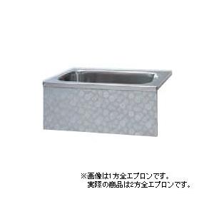 JFE　KSシリーズ　KS120TL　ステンレス浴槽　2方全エプロン固定タイプ　左排水　右排水(97174円)