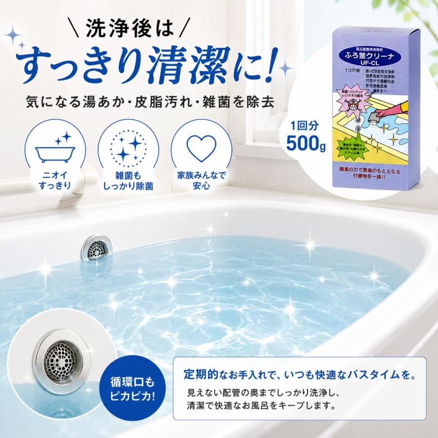 リンナイ（Rinnai） UF-CL ふろ釜洗浄剤 メーカー品 ガスふろがま用