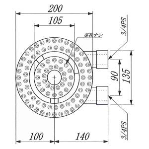 業務用（工業用）中華バーナー(直径200mm) B200｜gasbcom｜02