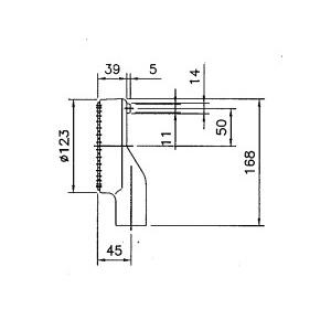 多孔バーナー 業務用ガスコンロ 業務用(工業用)多孔バーナー（タコバーナー）5インチ(直径125mm) TKO5
