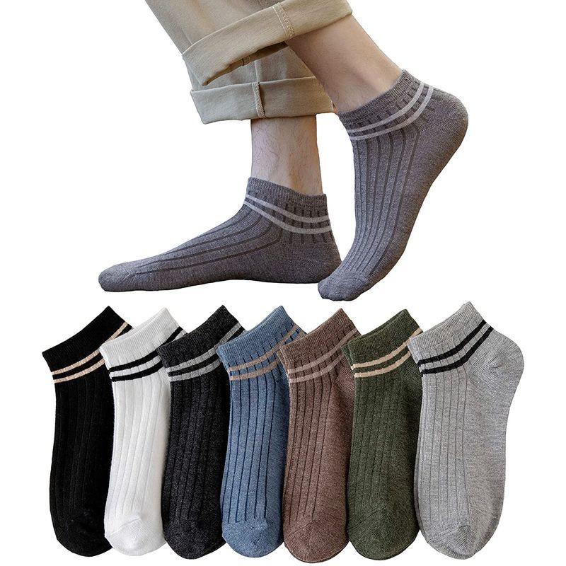 日本に 靴下 メンズ スポーツ ソックス くつした くるぶしソックス カジュアルソックス 春夏秋冬 抗菌 防臭 通気性 7足セット 24 2 Materialworldblog Com