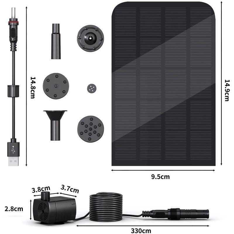 今ならほぼ即納 Biling ソーラーポンプ ソーラー噴水ポンプ エアーポンプ Usb給電 ポンプ ソーラーパネル 水槽 ウォーターポンプ 屋外 ソーラー給 水中ポンプ Www We Job Com
