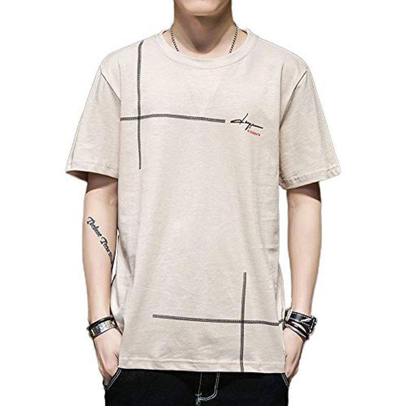 メンズ半袖tシャツ オシャレ インナー メンズ 半袖 夏 白 ジョンレノン Tシャツ 最高の品質の