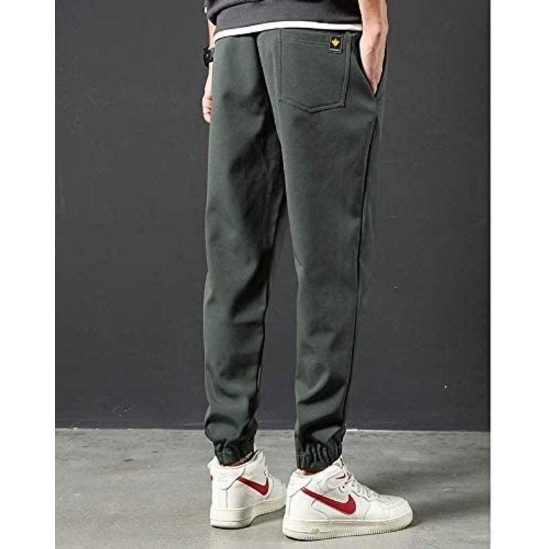 予約受付中 フォーリーフ 裏起毛ジョガーパンツ ジョガーパンツ リラックス きれいめ メンズ 2ｘｌ カーキ Umb Digital