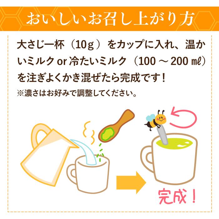 雅正庵 抹茶ラテ 粉末 抹茶 パウダー はちみつ ラテ 100g 3袋セット