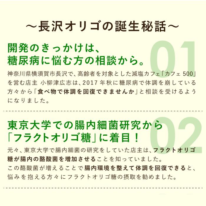 長沢オリゴ 長沢オリゴ糖 粉末 260g 2個セット オリゴ糖 父の日 プレゼント フラクトオリゴ糖 ガラクトオリゴ糖 カフェ500 食品 送料無料｜gashoan｜12