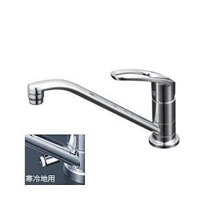 KVK KM5011UT/KM5011ZUT 水栓金具 取付穴兼用型・流し台用シングルレバー式混合栓