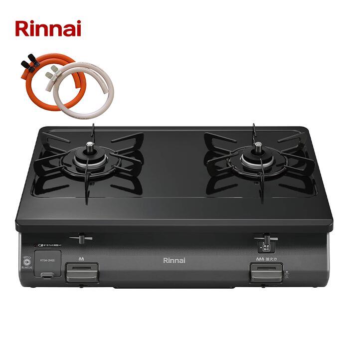 リンナイ（Rinnai） 2口ガステーブル グリルなし RT64-2H6S 右強火 左