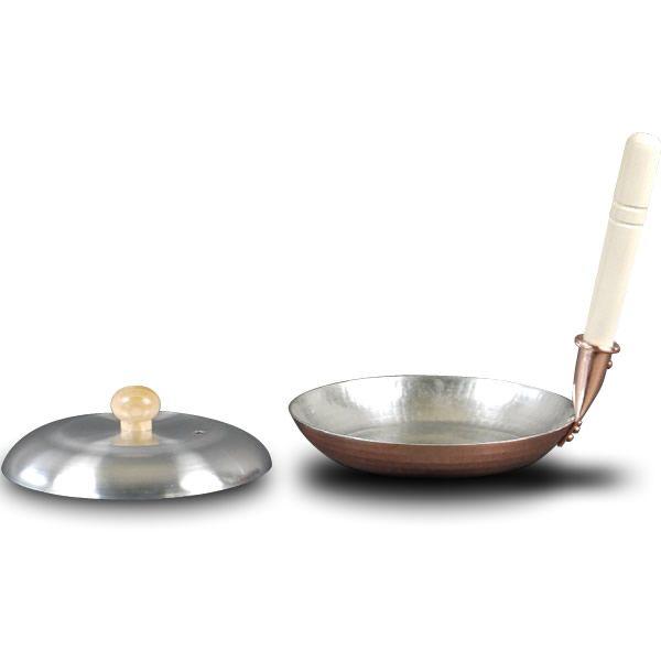 中村銅器製作所　銅親子鍋 （蓋付き）　[銅なべ/親子鍋]｜gaskigu
