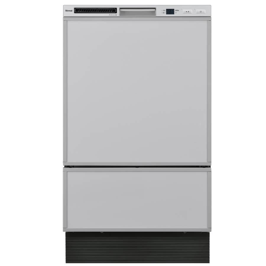RSW-F403C-SV Rinnai グレー(光沢) [食器洗い乾燥機 (ビルトイン 前開き式 食器点数：56点/約8人分)] リンナイ（Rinnai） 食器洗い乾燥機 RSW-F403C-SV フロントオープン
